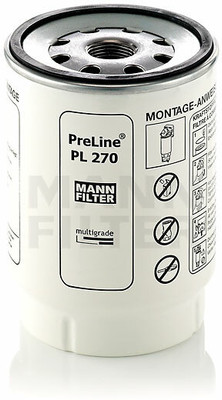 MANN PL 270 X Spin-on Oil Filter