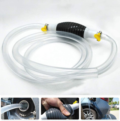 Utkarsh Portable Manual Car Fuel Transfer Pump for Petrol Diesel Oil Water Fish Tank Brake Vacuum Pump
