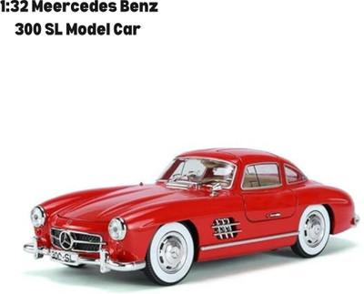 Arizuul Mercedes-Benz 300 SL Diecast Model Pull Along Toy Car for Kids(Black, Green, Red, White, Pack of: 1)