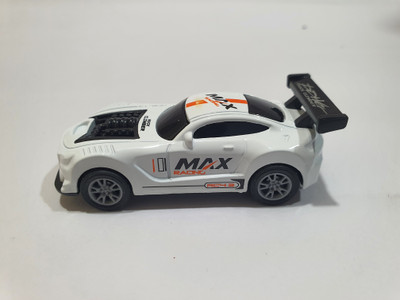 MINIMOTO DieCast Alloy Metal Model Car in 1:64 Scale Size Toy with Pull Back CM45(White, Pack of: 1)