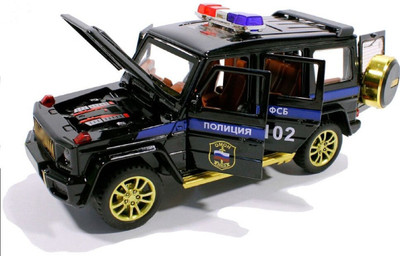 SKBD 132 G Wagon Police Toy Car for Kids Die-cast blk SKD(Black, Pack of: 1)