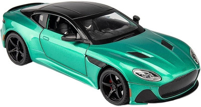 DEZICON ECOM 1:24 Die Cast Metal Car Bentley Aston Martin Scale Model Sound Light Pullback(Green, Pack of: 1)