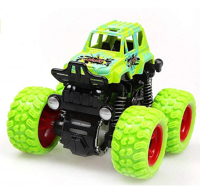 K A Enterprises Go Toy Trucks Friction Powered Cars 4 Wheel Drive Color  (Multicolor, Pack Of: 1) For Rs. 27 @ 73 %