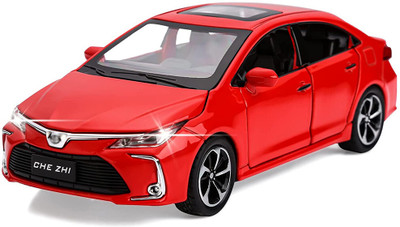 SPENOP 1:32 Scale Die-cast Metal Toy Car for Kid Model Corolla(Red, Pack of: 1)