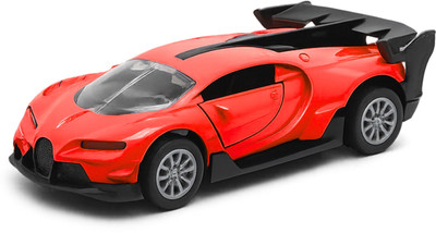 speedyz DIE CAST SPORTS CAR RED 1:32 PULLBACK OPENING DOOR(Red)