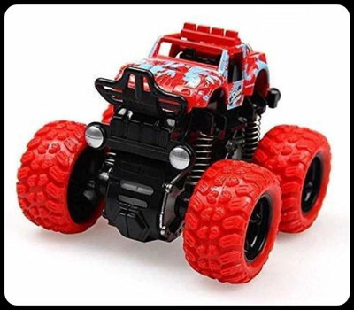 BBG FK new_Unbreakable mini monster Truck for kids girls and boys pack of -1(Red)