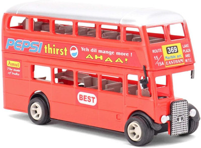 Play Haven Double Decker Bus RED(Red, Pack of: 1)