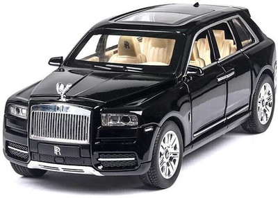 Akvanar 1:24 Scale big Rolls-Royce Phantom Die cast Metal Light & Sound multicolor(Black, Pack of: 1)