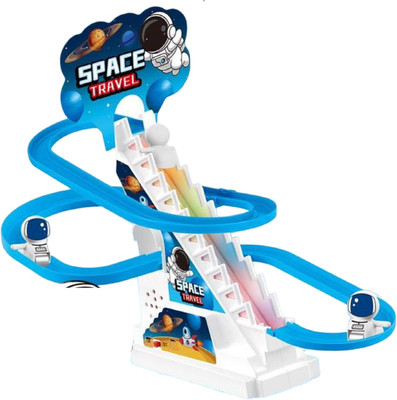 KTRS Space Climbing Toys,Electric Space Chasing Race Track Game Set(Multicolor, Pack of: 1)