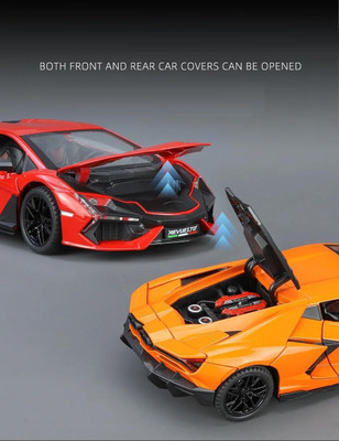 Zuuluzrs 1:24 Lamborghini Revuelto Toy Car Best Birthday Gifts Toys For Kids(Black, White, Orange, Red, Blue, Pack of: 1)