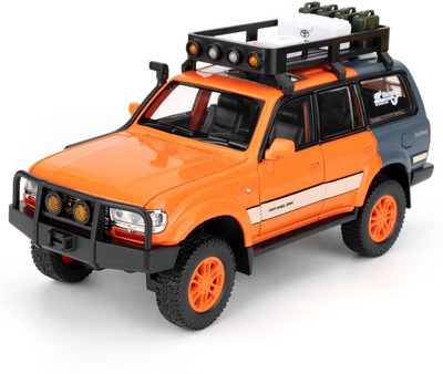 SPENOP 1:24 Die-cast Metal LC80-orng(Orange, Pack of: 1)