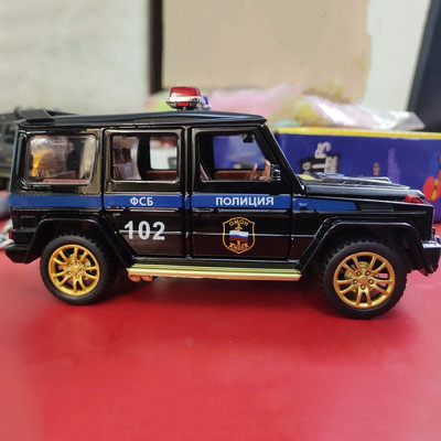 RUTSHRA 132 Die-cast Model Car Police Toy Car RSH(Black, Pack of: 1)