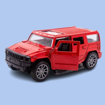 AADHVYA Cars Hummer Metal Car for Kids Pull Back Action Opening Doors Toy(Multicolor, Pack of: 1)