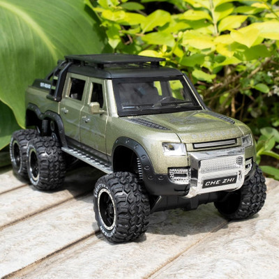 RUTSHRA Die-cast Car 6x6 Wheel Metal RSH(Green, Pack of: 1)