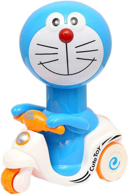 BBG FK Unbreakable Non Toxic DORAEMON scooter pack of -1(Blue)