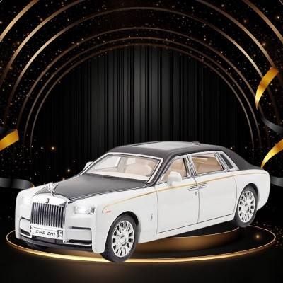 Zuuluzrs Die Cast Metal Car Rolls Royce phantom 1:32 Toy Car Openable Doors Light Music(Multicolor, Pack of: 1)