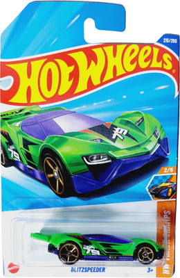 HOT WHEELS C4982 BLITZSPEEDER 2/5 DIE CAST TOY CAR(Multicolor, Pack of: 1)