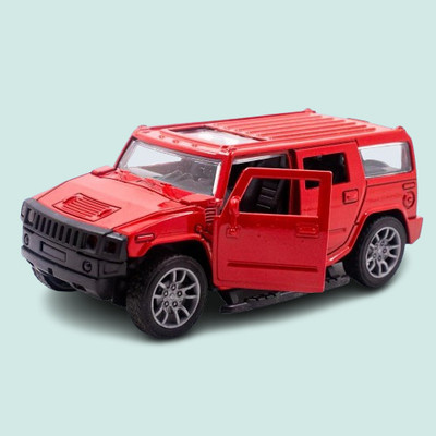 AADHVYA DieCast Model Cars Hummer Metal Car for Kids Pull Back Action Opening Doors Toy(Multicolor, Pack of: 1)