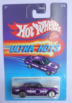 HOT WHEELS HDG52 NISSAN SKYLINE H/T 2000GT-X TOY CAR(Purple, Pack of: 1)