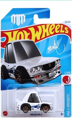 HOT WHEELS C4982 MAZDA RX-3 7/10 HW J-IMPORTS 156/250 EDITION 2024(Orange, Pack of: 1)