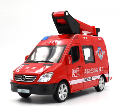 SKBD pull back dFire Truck Red Die Cast(Multicolor, Pack of: 1)