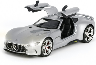 Ignite Mercedes AMG Vision GT Diecast Car 1:32 Scale Metal Toy Light Music for Kids(Multicolor, Pack of: 1)