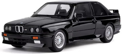 RUTSHRA 1:24 Scale BM-W M3 Toy Car Die-cast Metal Cars RSH(Black, Pack of: 1)