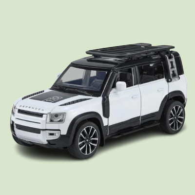 AADHVYA Defender 1:32 Scale Model Car Exclusive Alloy Metal Pull Back Die-cast Car(Multicolor, Pack of: 1)