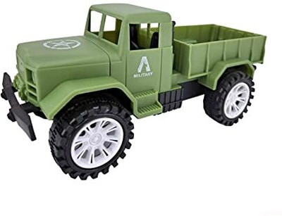 deepak badkur Push and Go Run Fast Military Truck Toy for Kids, (Pack Of 1)Made In India(Multicolor, Pack of: 1)