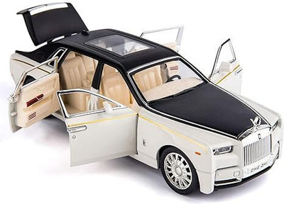 Devdhan 1:32 Rolls Royce Phantom Diecast Metal Pullback Openable Doors Cars Toy(Multicolor, Pack of: 1)