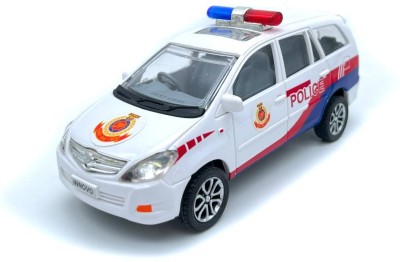 centy INNOVA POLICE CAR FOR KIDS(White)