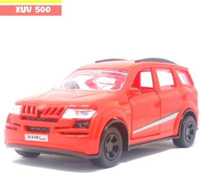 WooZee XUV 500 Miniature Pull Back Car with Doors Openable(Red, Pack of: 1)