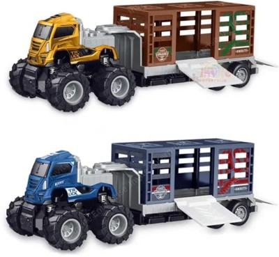 MANAKI ENTERPRISE 1:43 Metal Toys Alloy Diecast Truck Set Toy, Diecast Miniature Car Model(Color As Per Stock, Pack of: 1)