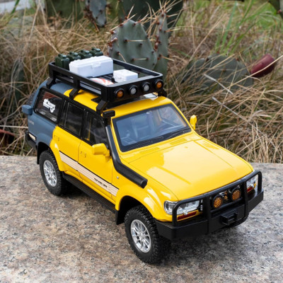 SKBD 1:24 LC80 Toy Car Die-cast Metal yl SKD(Yellow)