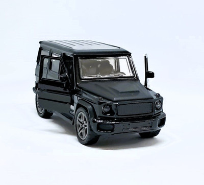 BIGMET Black G Wagon Diecast Toy Car with Pullback Action & Openable Doors(Black, Pack of: 1)