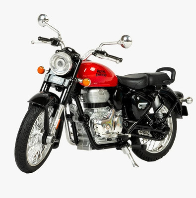 GKNEX 1:15 Scale Model Royal Enfield Classic 350 Model Bike Toy For Kid's(Multicolor, Pack of: 1)