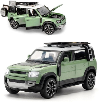 calyxia Range Rover Defender 1:32 Scale Model Car(Green, Pack of: 1)
