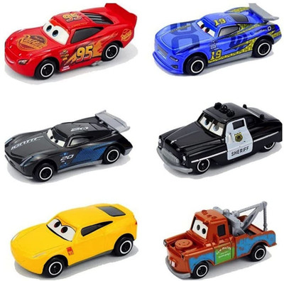 SKBD Die-cast Cars for Kids Toy For Boy 6 Mini Cars SKD(Multicolor, Pack of: 6)