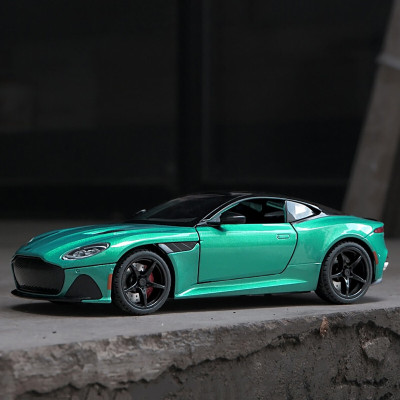 DEUSON ECOM 1:24 Die Cast Metal Scale Model Car Bentley Aston Martin Sound Light Pullback(Green, Pack of: 1)