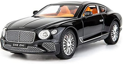 VIHU FK_1:22 Scale GT Die Cast Pull Back Car Model * Lights and Sound/HCL912(Black)