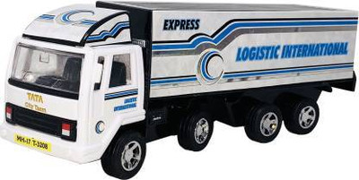 premium toyz Indian Made 6 Wheel International Logistics Container Truck for kids(Multicolor, Pack of: 1)