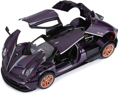 RUTSHRA 1:24 Scale Die-cast Metal Car Die-cast Model Hayura RSH(Purple, Pack of: 1)