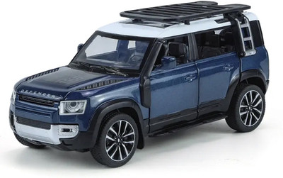 FLYSKY 1:32 Range Rover Defender Diecast Metal Pullback Toy car with Openable Doors(Multicolor, Pack of: 1)
