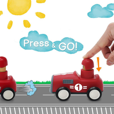 shreenik Push &Go with pull back Friction Powered Vehicles (Including Racing Car)(Multicolor, Pack of: 1)
