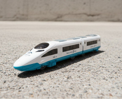 kettoby High-Speed BulletTrain Toy with Lights & Music ,Battery Operated Modern Bullet(Multicolor, Pack of: 1)