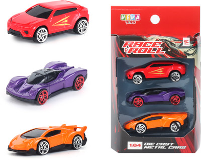 frendo Metal Die Cast 1:64 Pk Of 3 (Lu.Hw.Lv)(Red, Orange, Purple)