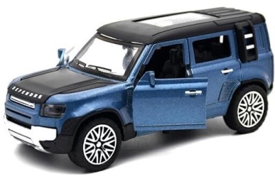 AMAYRATOYS Defender Diecast Model Car, 1:36 Scale, Pull-Back Action, Opening Doors(Blue, Pack of: 1)