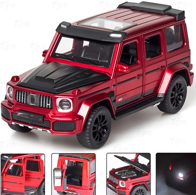 Toyco 1:32 Scale Brabas 700 Metal Die Cast SUV Car with Open Doors, Lights & Sound(Multicolor, Pack of: 1)