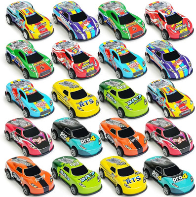 Learn With Fun Mini Racing Die Cast Metal Car Toys for Boys Girls Kids(Multicolor, Pack of: 12)