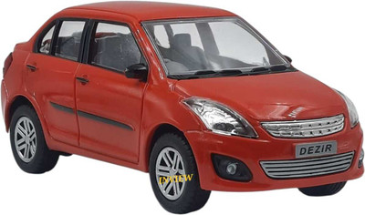 Shree Jee SWIFT DESIRE SUV CAR (RED) WITH PULL BACK ACTION TOY(Red, Pack of: 1)